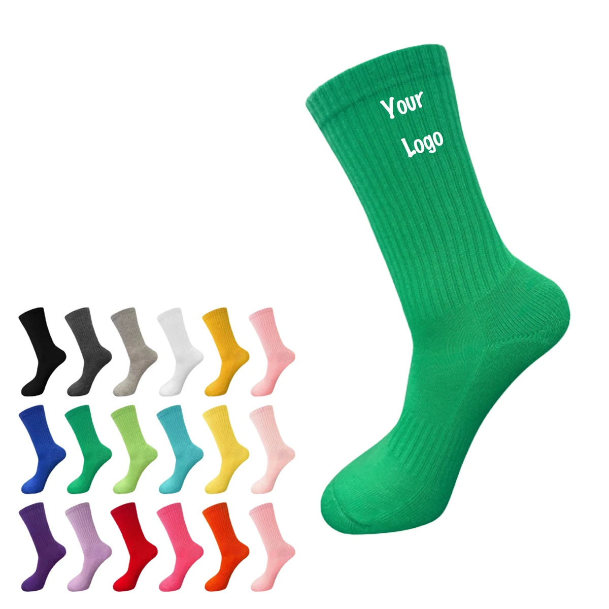 Outdoor Versatile Breathable Sweat-Wicking Mid-Calf Running 1