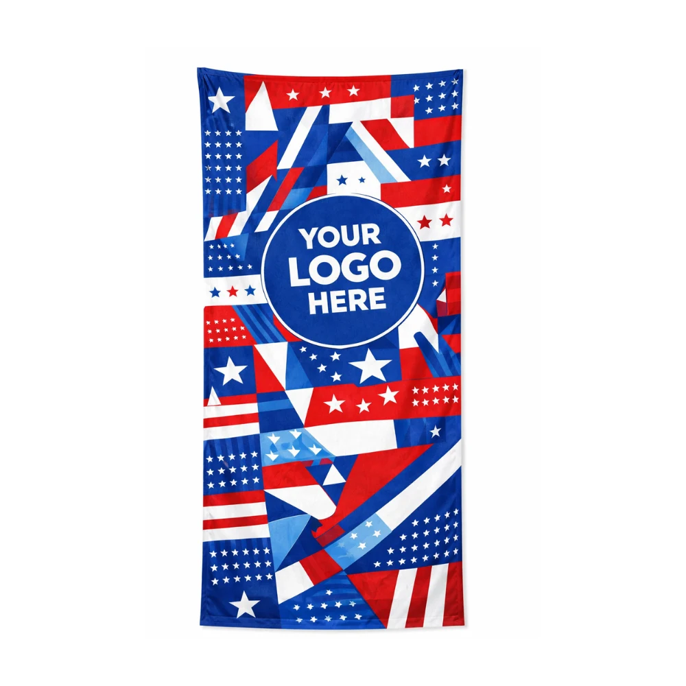 Beach Towel 35"x70" Dye Sublimated Full Graphics 1