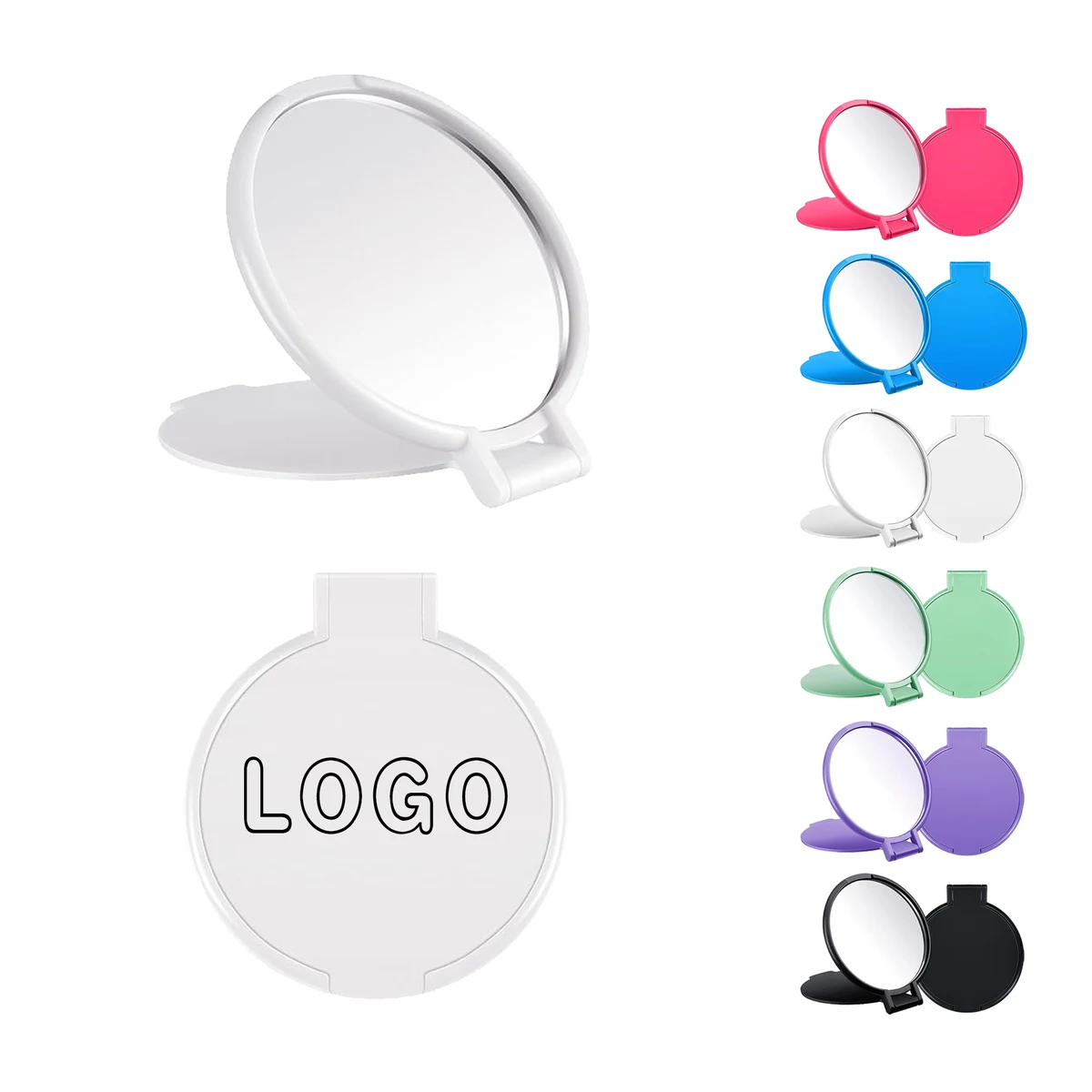 Mini Folding Compact Mirror 1