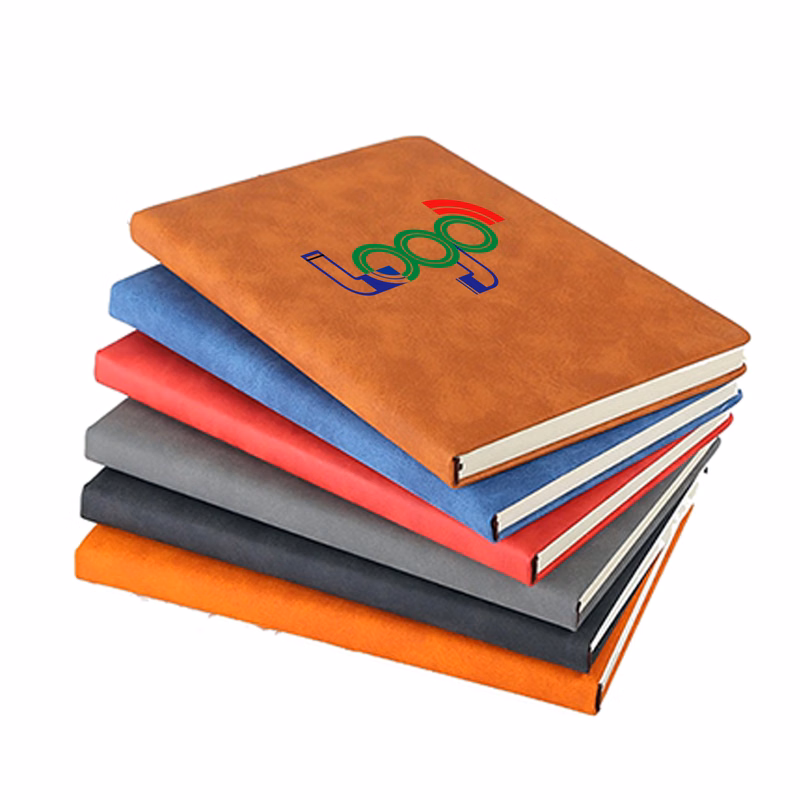 Stylish A5 Soft Leather Office School Notebook