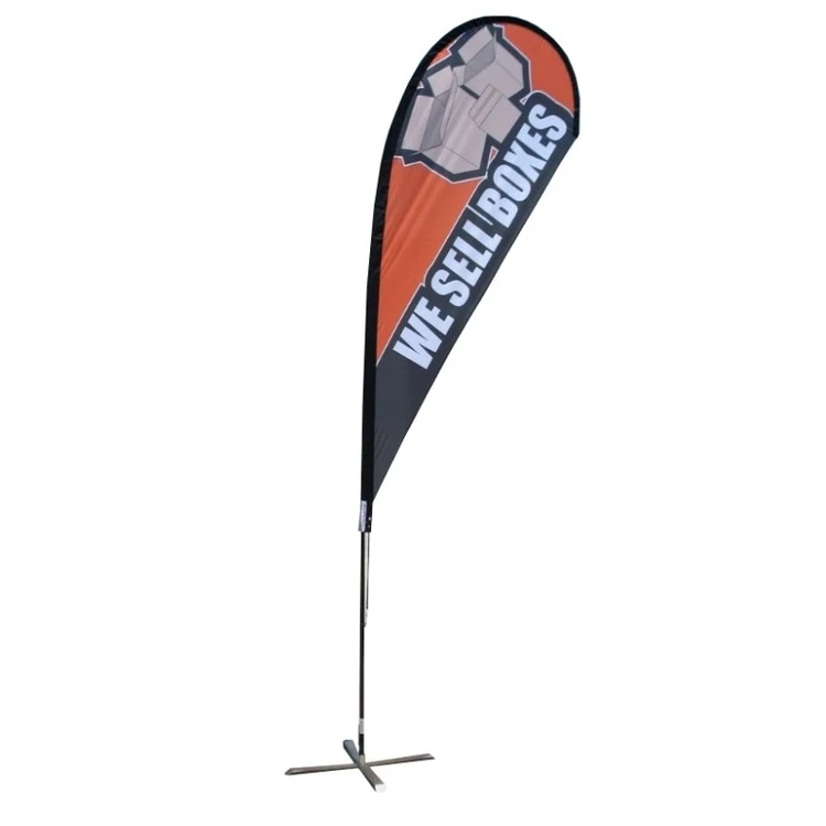Flex Blade® Teardrop Flag Only, Double-Sided - 15' Event Flag 1