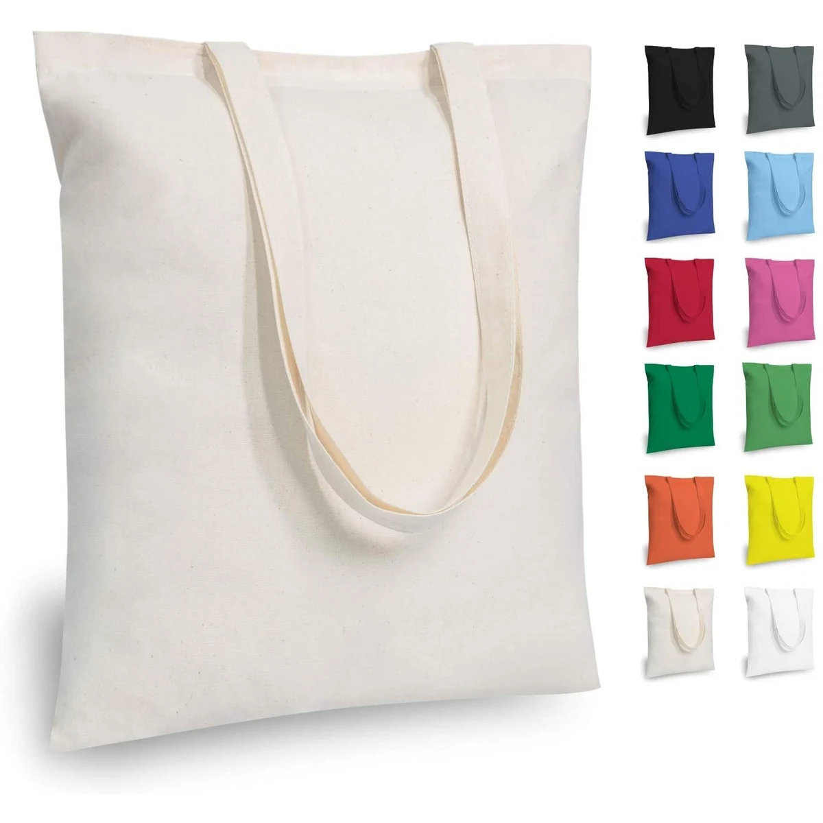 Canvas Promotional Tote Bag, custom tote bag with logo imprint 1