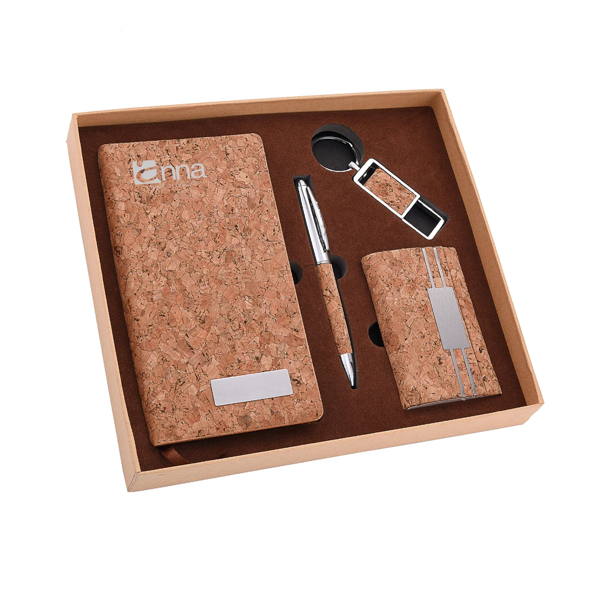 Cork Notebook & Pen Set 1