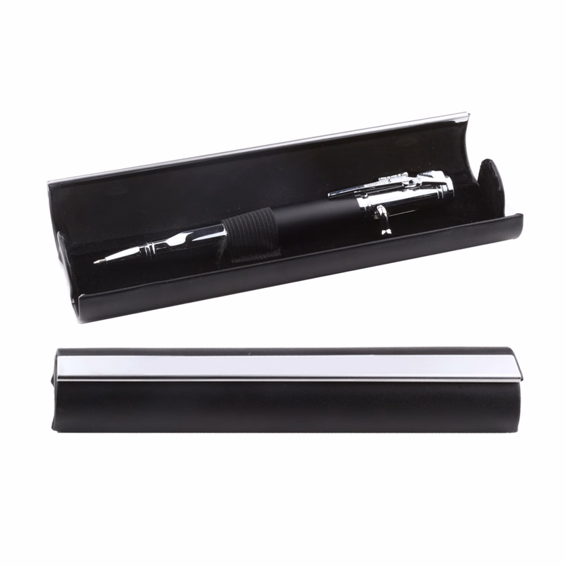Leatherette Case w/Metal Trim
