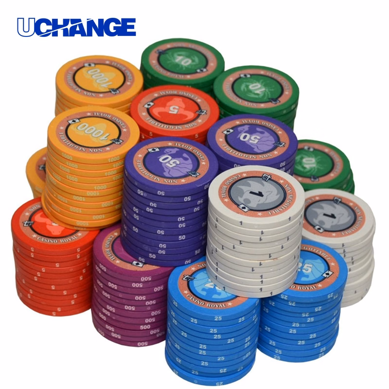 Ceramic Poker Chip Full Color