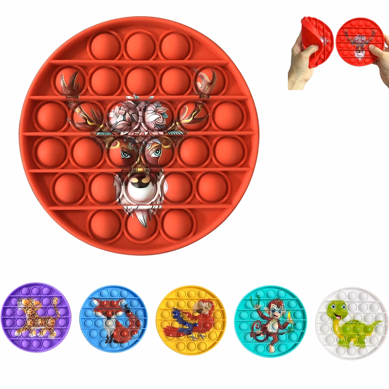 Silicone Push Pop Fidget Toy