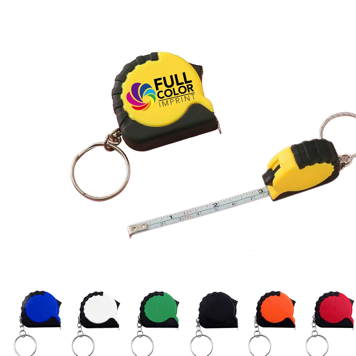 Full Color Mini Keychain Tape Measure MOQ 10 1