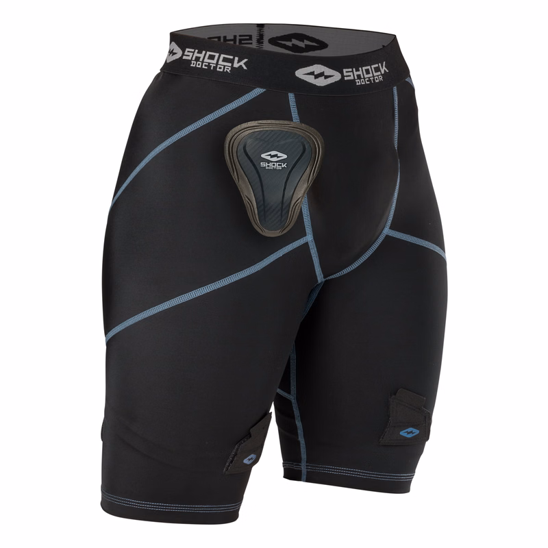 Wm's Compression Hockey Short w/ Pelvic Protector