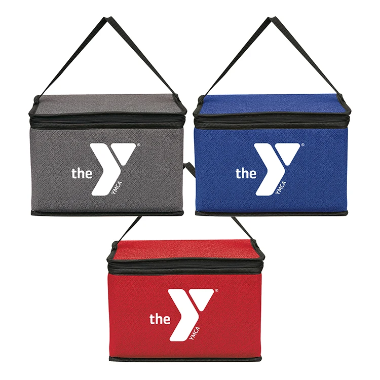 Heathered Non-Woven Cooler Lunch Bag 1