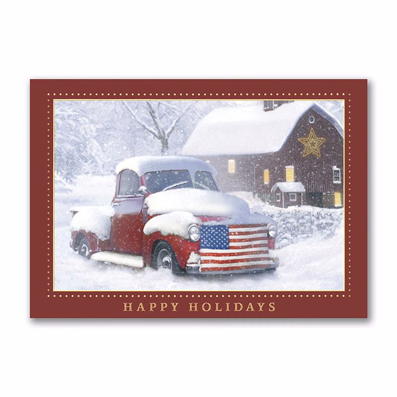 Holiday Americana Card