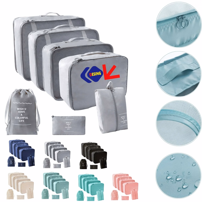 7 Piece Deluxe Compression Packing Cube