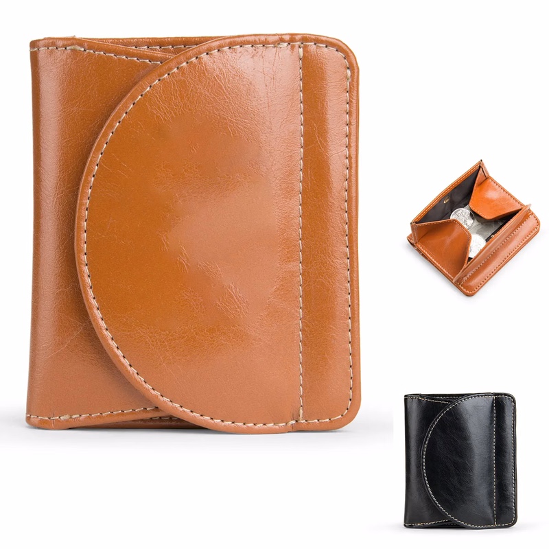 Soft Genuine Leather change purse