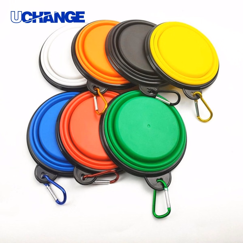 TPE Outdoor Pet Folding Bowl Dish