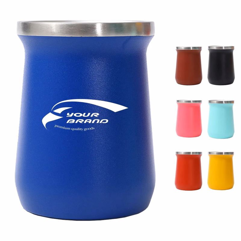 8.8oz. Stainless Steel Tumbler Double wall Mug Eggshell cup