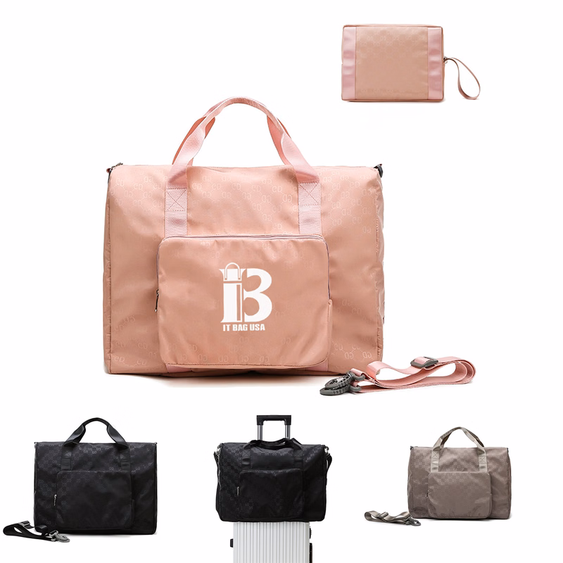 Foldable Crossbody Travel Bag w/ Luggage Sleeve
