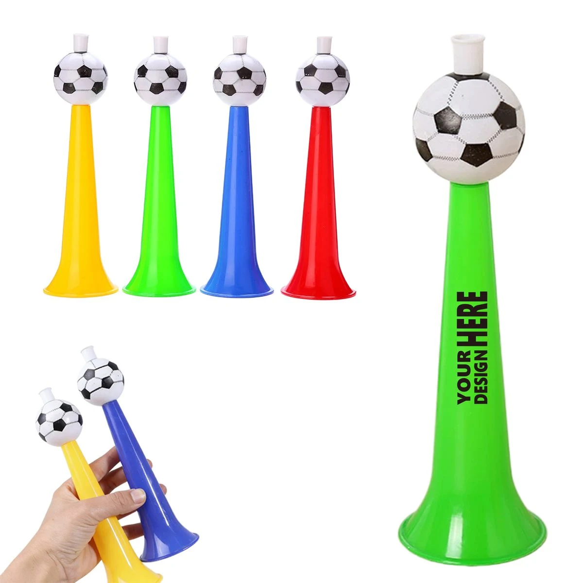 Colorful Cheerleading Whistle Horn 1