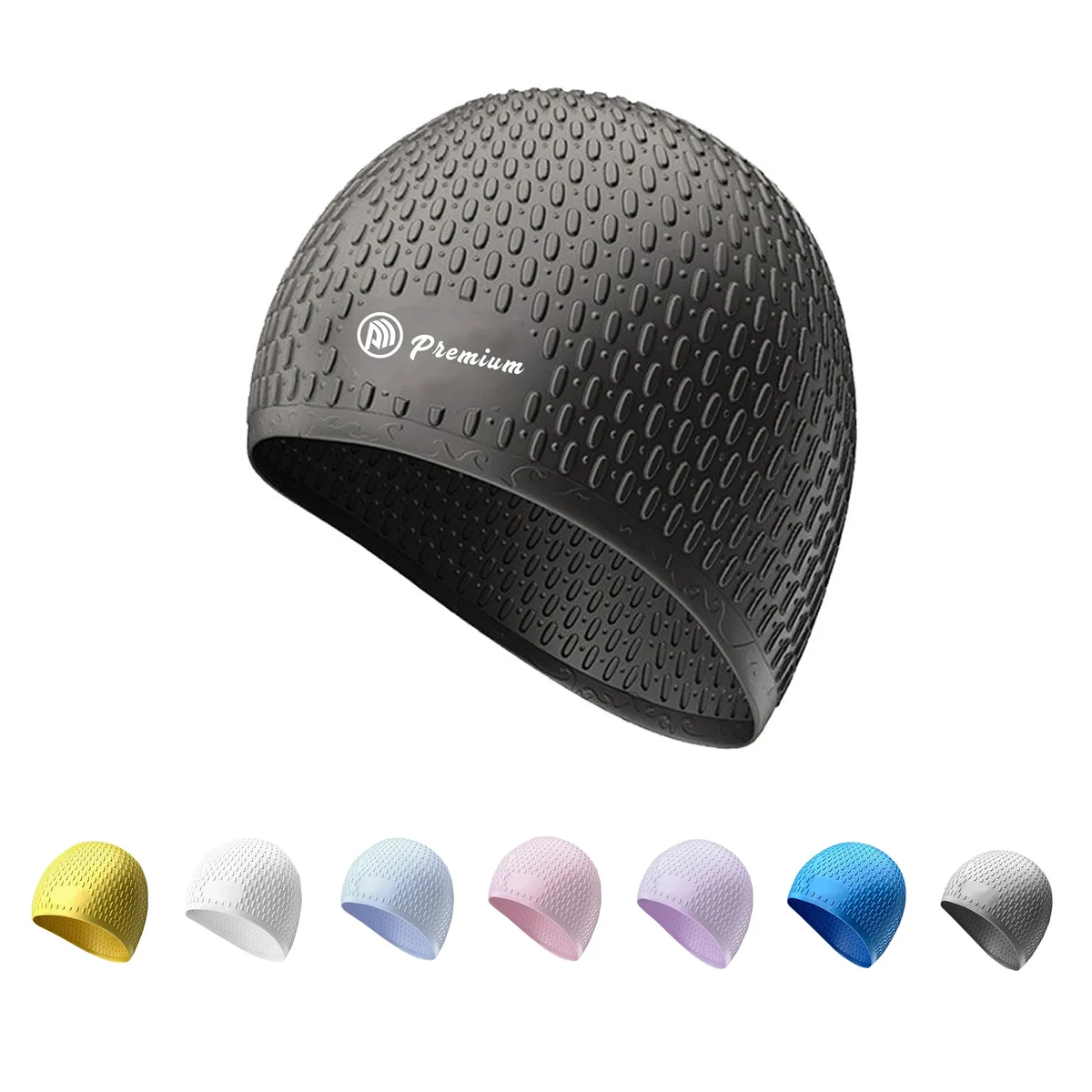 Custom Silicone Swimming Cap 1