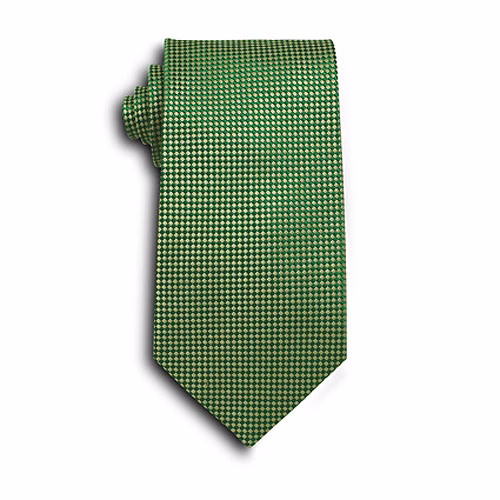 Green Carlton Silk Tie