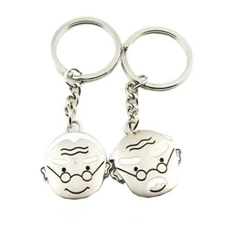 Metal Tag Lover Keychain 1