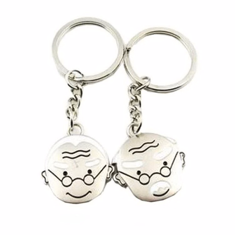 Metal Tag Lover Keychain