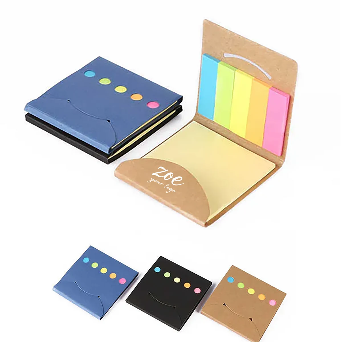 Adhesive Notes And Tabs In Portable Case 1