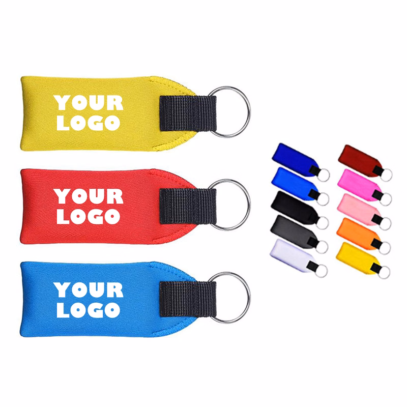 Neoprene Floating Keychain Boat Keyring