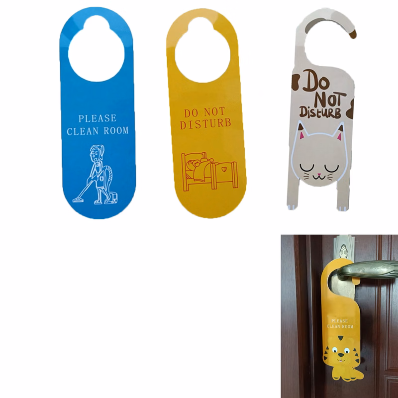 Door Hanger PVC Card