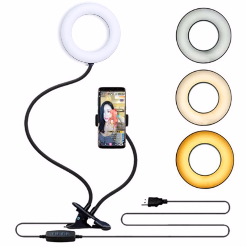 6.3'' Selfie Ring Light With Phone Holder