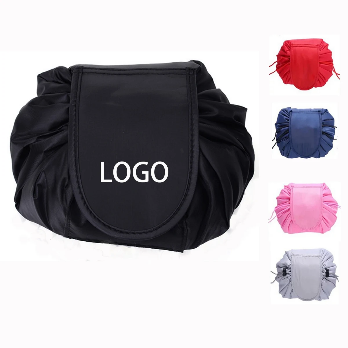 Drawstring Cosmetic Pouch & Makeup Bag Organizer 1