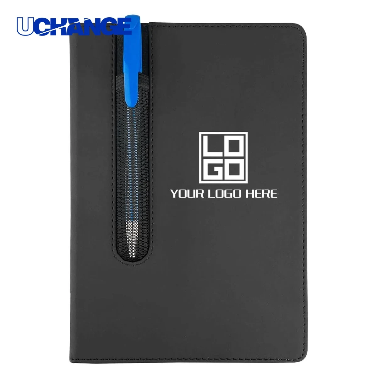 Soft-Cover Journal Notebook with Elastic Pen Holder 1
