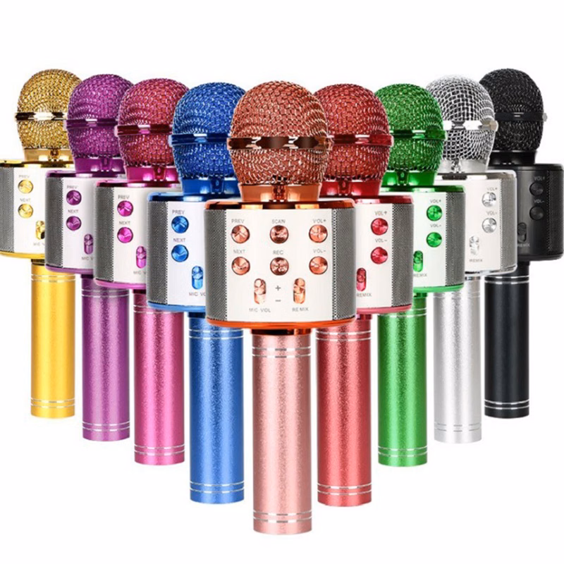 Bluetooth Karaoke Portable Microphone