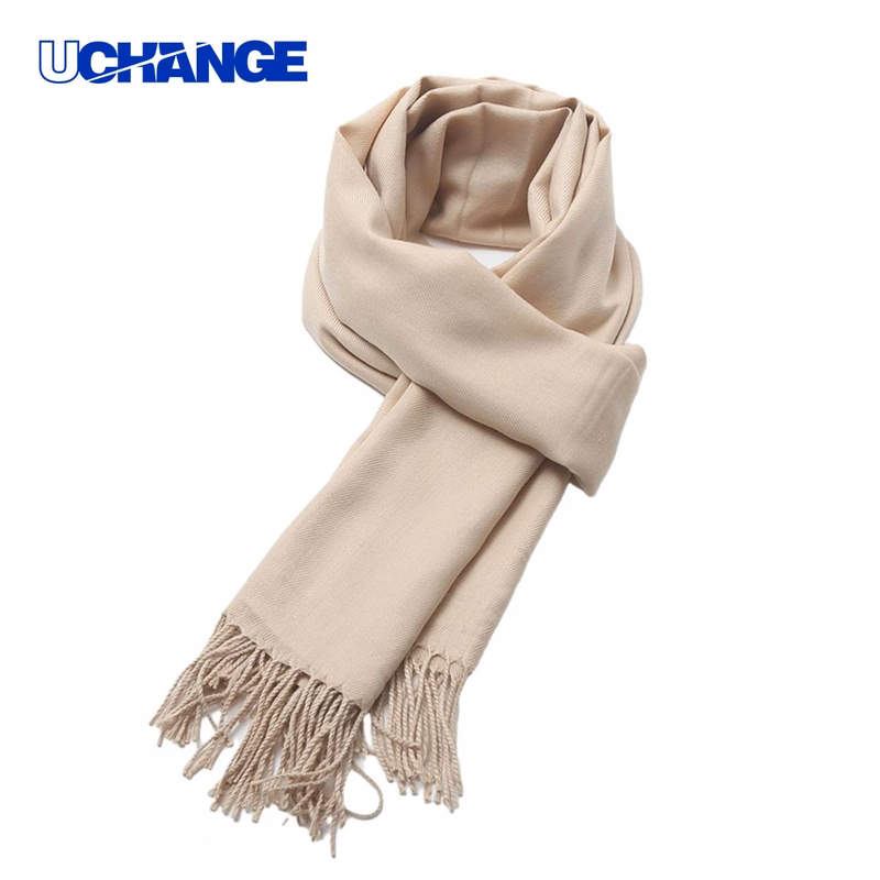Pashmina Shawl Wrap Scarf with Fringes