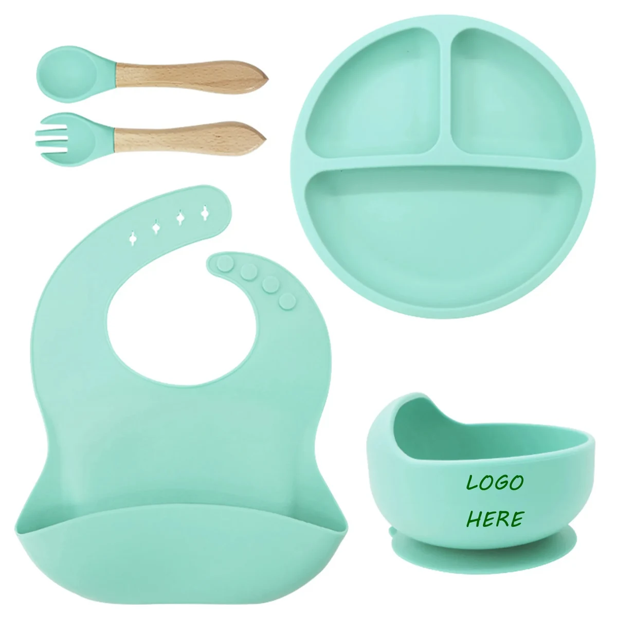Silicone Portion Plate For Baby 1
