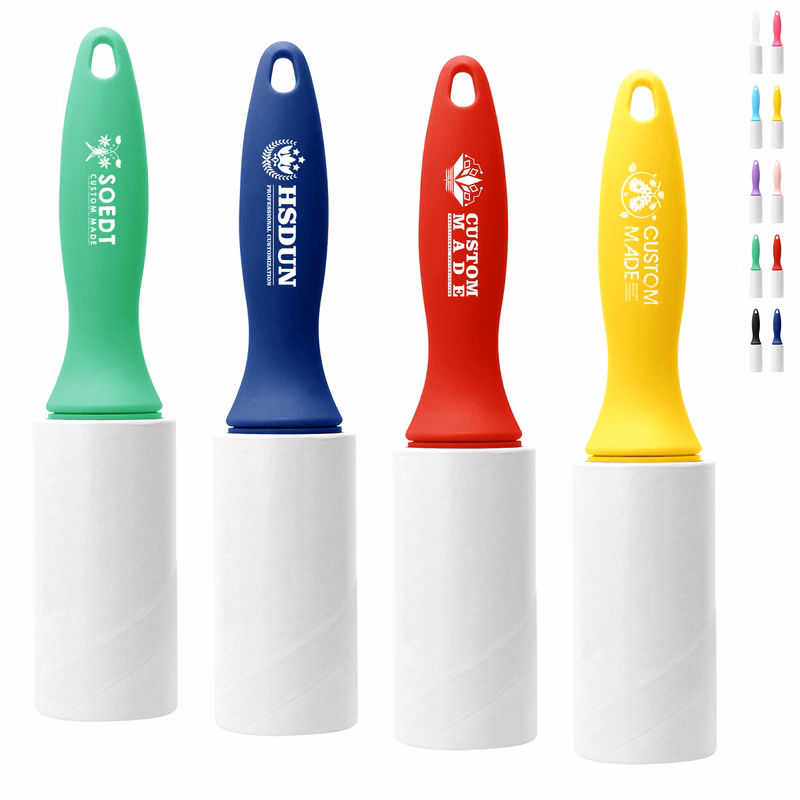 Tearable Lint Hair Remover Roller With Refillable Roller