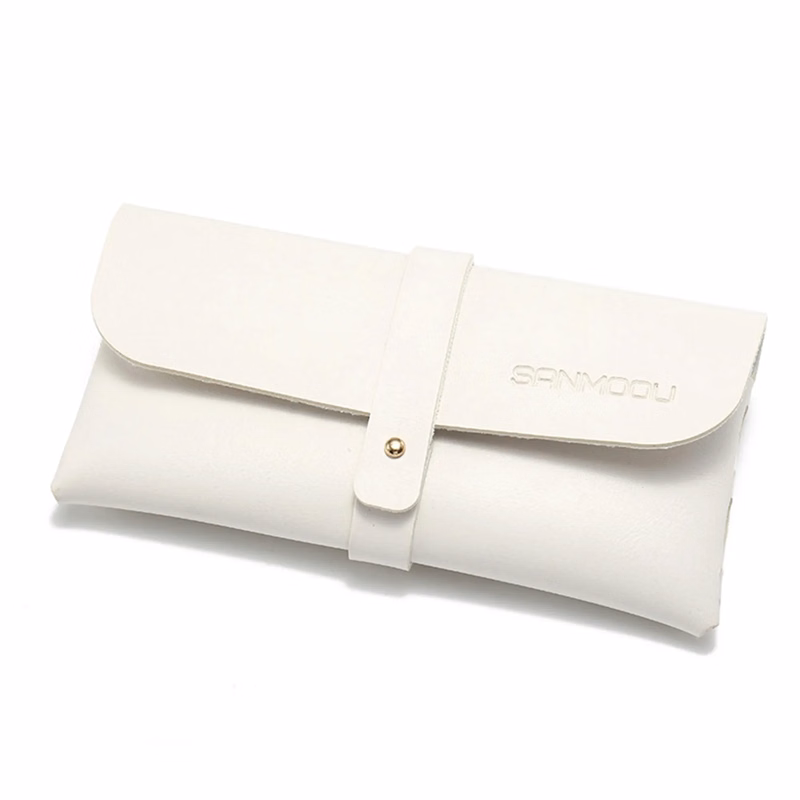 Portable PVC Leather Glasses Case