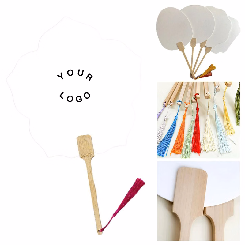 Paper Blank DIY Folding Fan