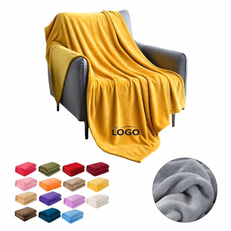 Reversible Flannel Throw Blanket