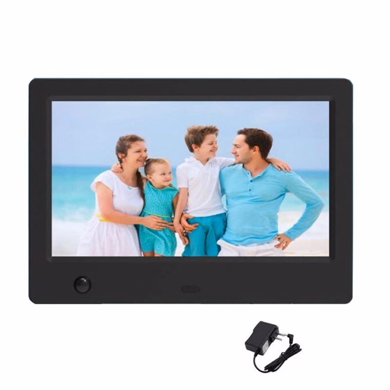 7 inch Digital Photo & HD Video (720p) Frame With Motion Sen