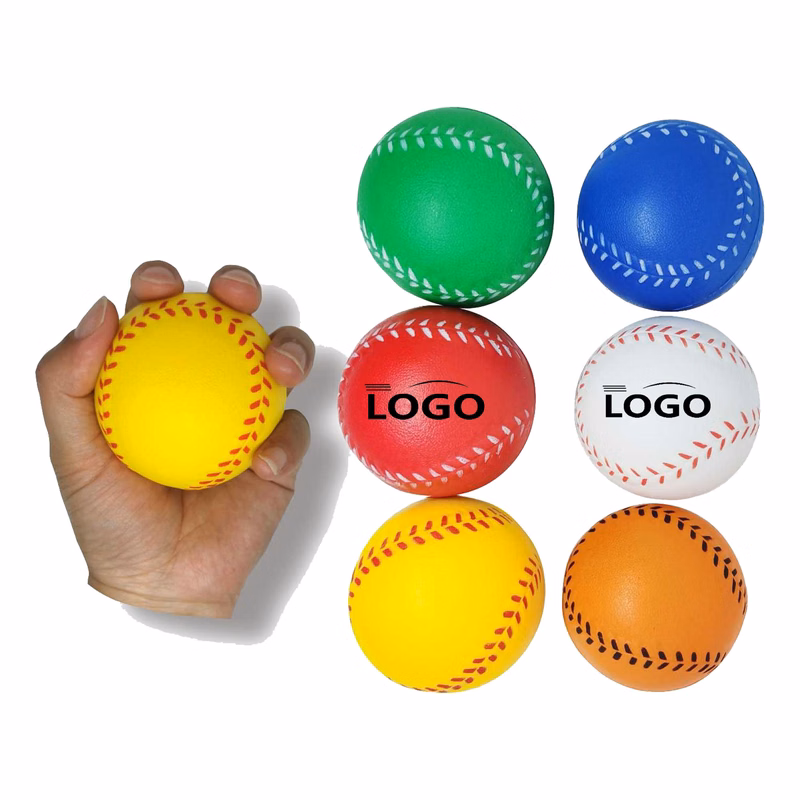 MOQ 50 pcs Customizable PU Foam Baseball For Kid And Pet