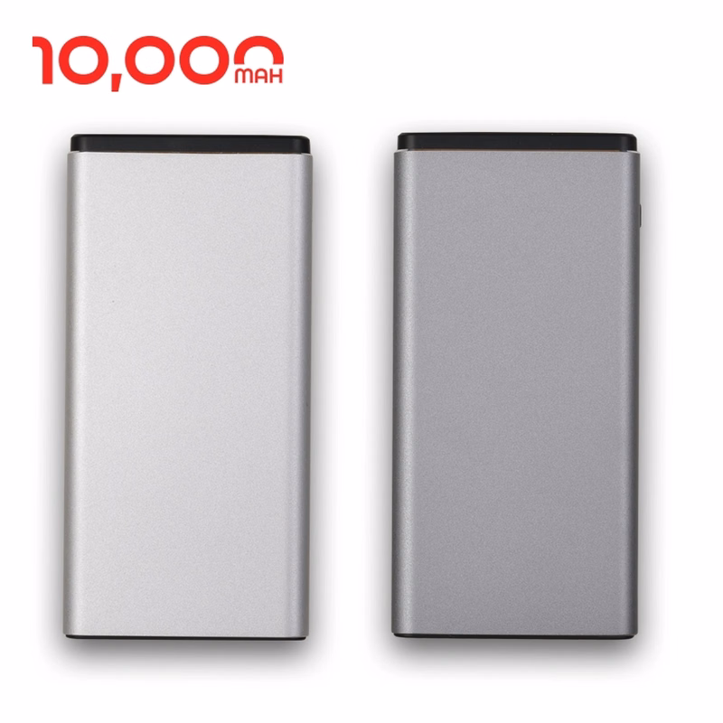 Aluminum Portable Charger High Capacity 10,000 Power Bank