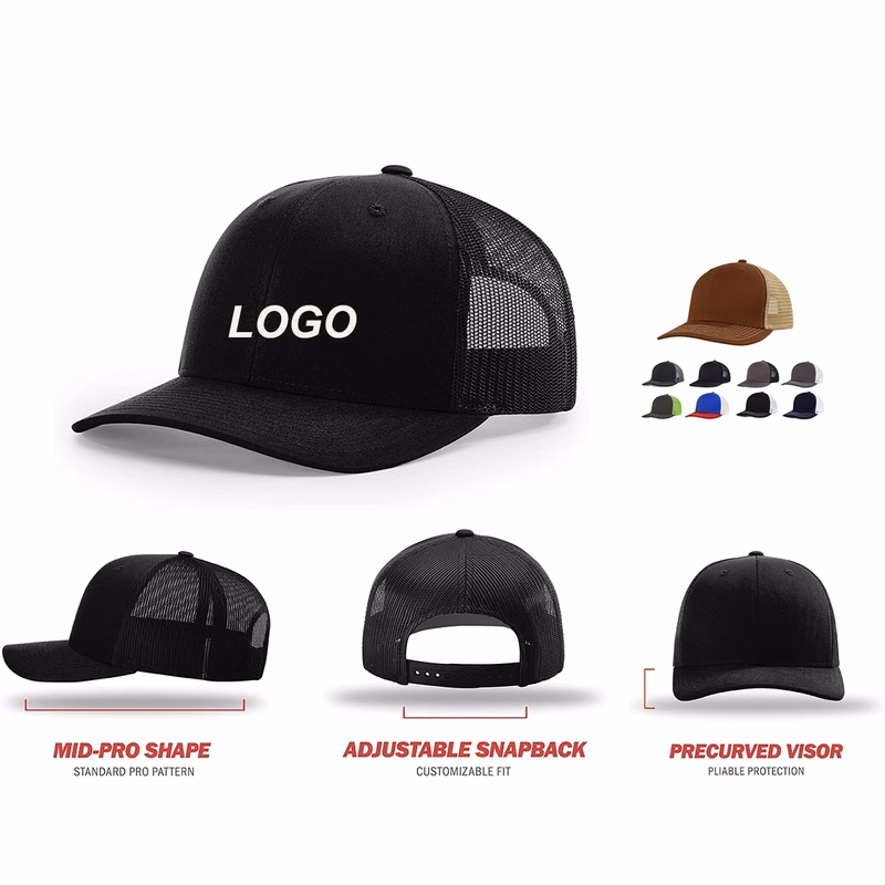 Baseball cap custom logo