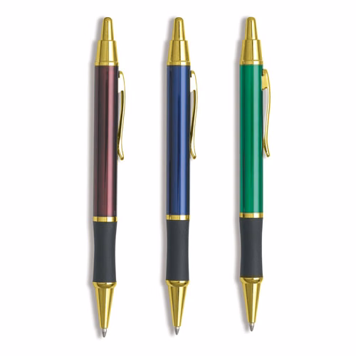 Flemington Click Pen Gold