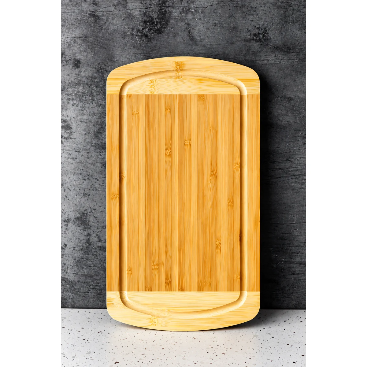 12" x 8" Medium Bamboo Fiji Cutting Board 1