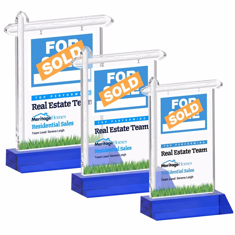 Real Estate VividPrint™ Award - Blue