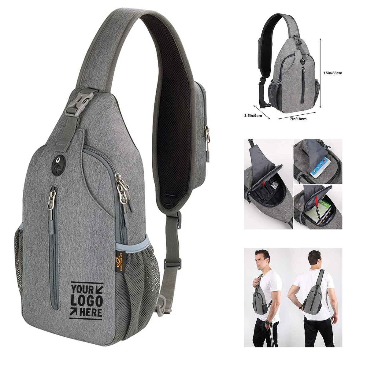 Crossbody Sling Backpack Sling Bag 1