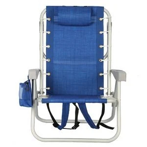 Outdoor Foldable Aluminum Backpack Beach Chair 1