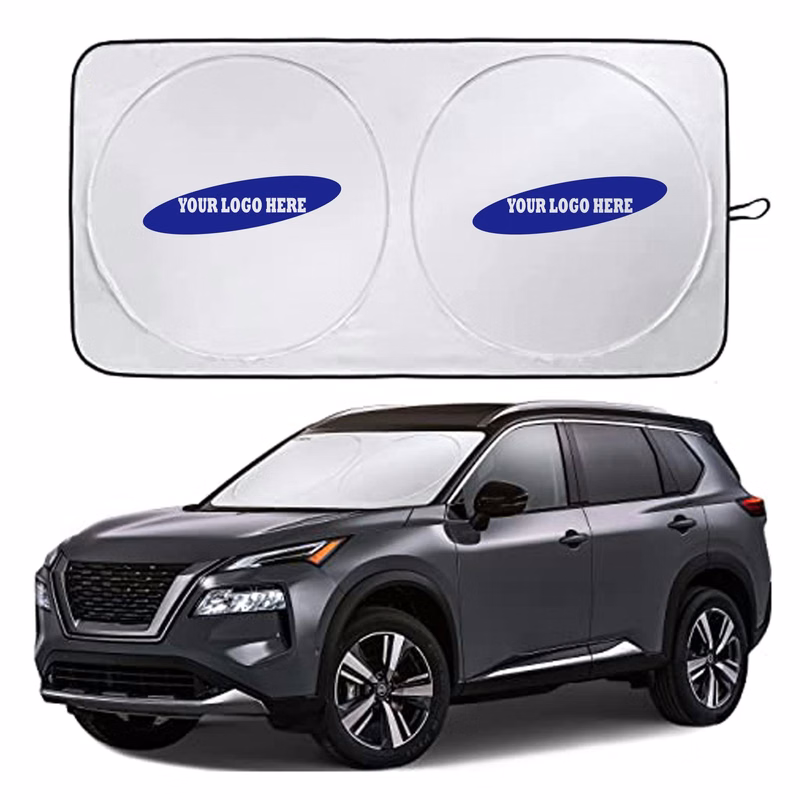Foldable Double Circle Car Sunshade