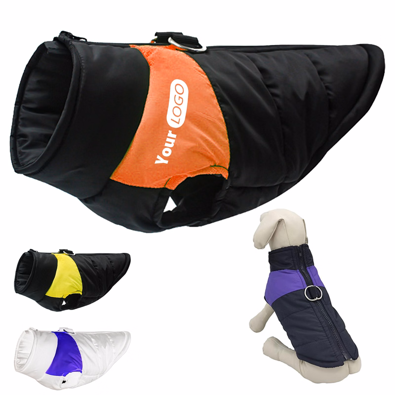 Cotton Practical And Lightweight Pet Coat With Easy Zipper Access