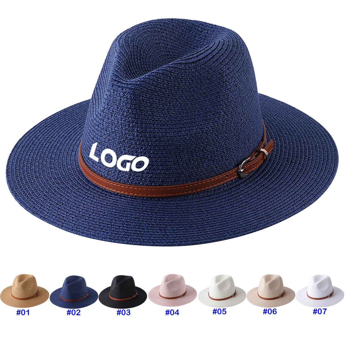 Natural Straw Panama Hat 1
