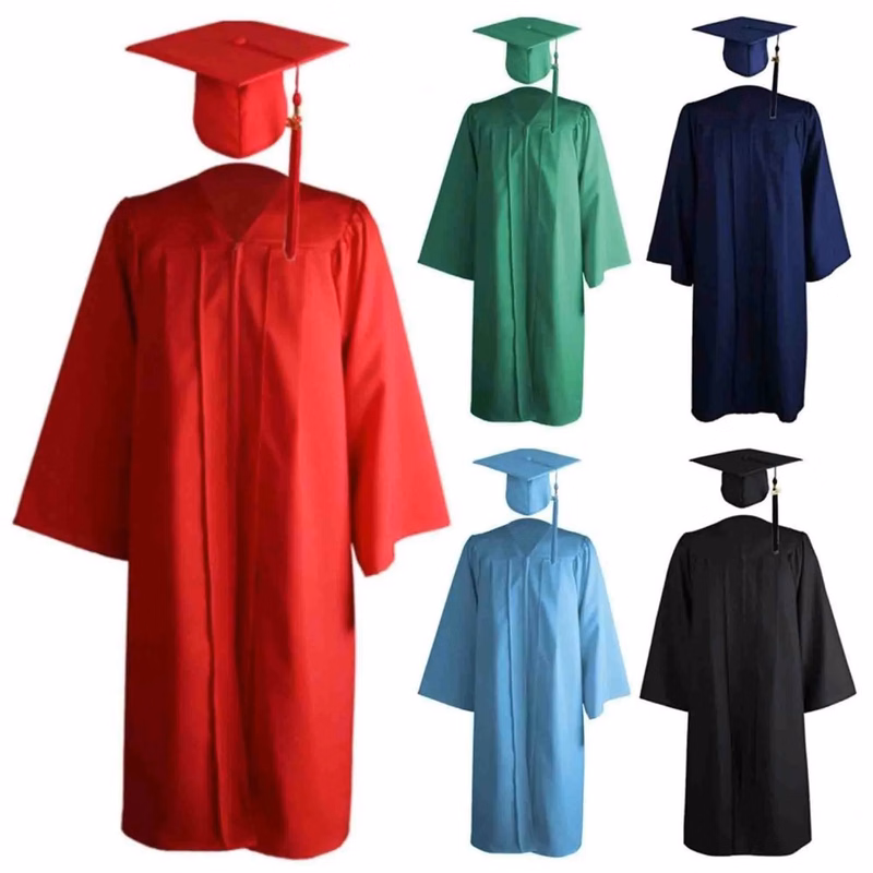 2024 Graduation Cap and Gown Tassel Set